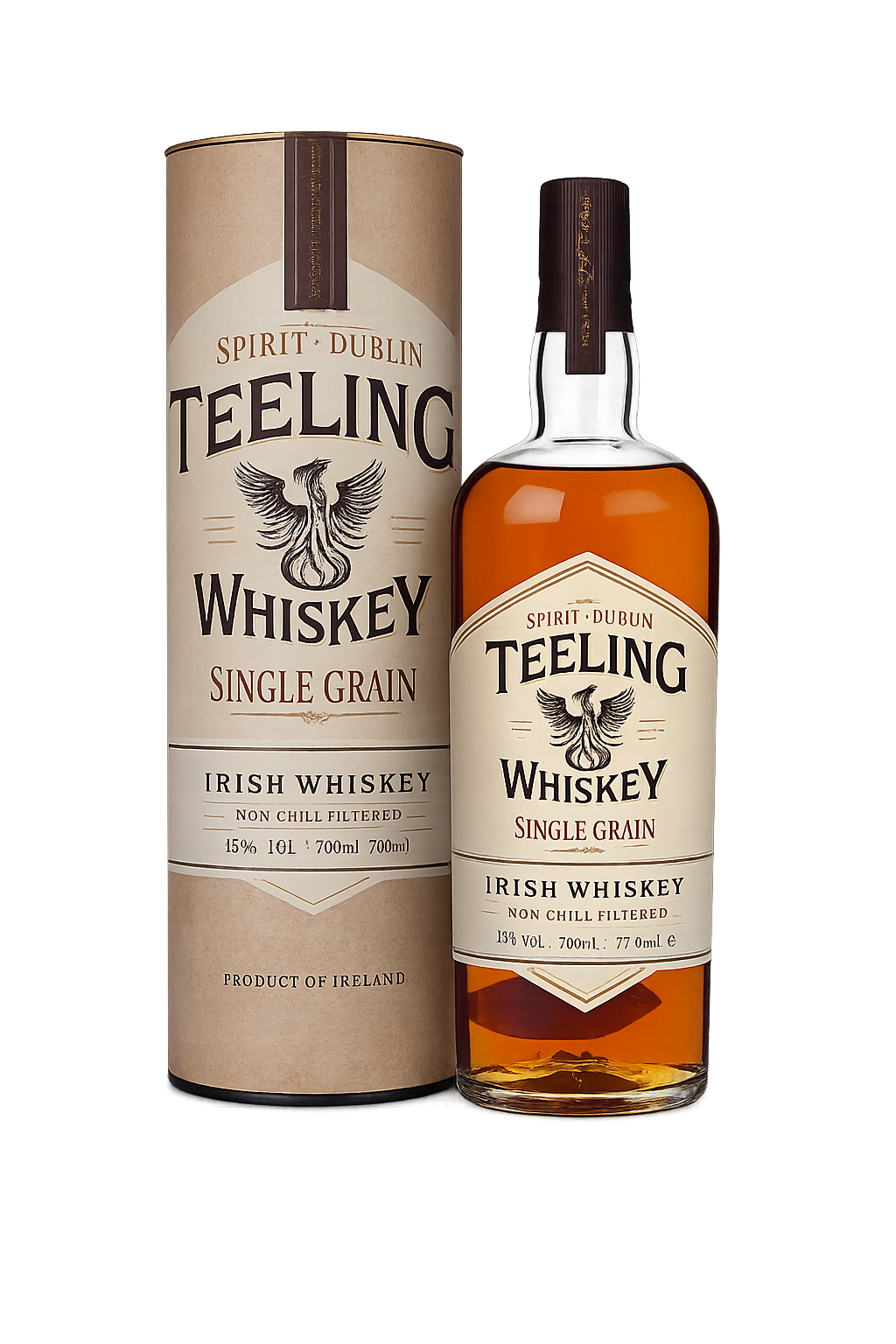 TEELING WHISKEY SINGLE GRAIIN 70CL X 6